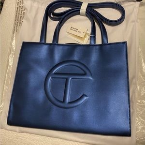 Telfar Medium Cobalt Shopping Bag